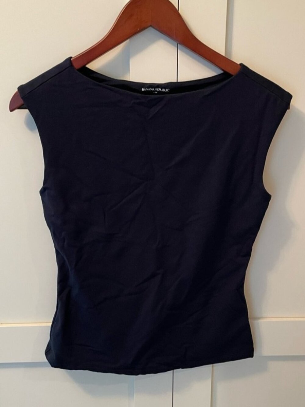 Sleeveless Top Navy